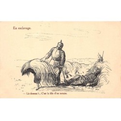 Illustrateurs - n°82452 - P.J. Gallais n°161 - En esclavage - Là-dessous ? ... C'est la fille d'un notaire