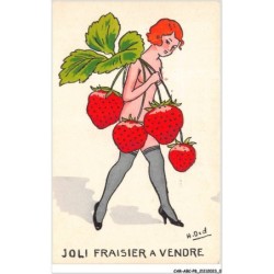 CAR-ABCP8-0700 - ILLUSTRATEUR - H O D - JOLI FRAISIER A VENDRE