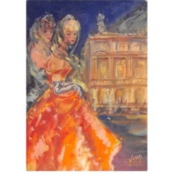 Illustrateur - n°81075 - Yvon - Sourire de Paris - Opéra - Editions d'Art Yvon - I.K. 142