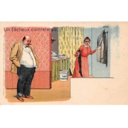 Illustrateur - n°81129 - Un fâcheux contretemps