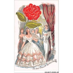 CAR-ABCP7-0668 - ILLUSTRATEUR - JE VOUS TROUVE LA PLUS BELLE
