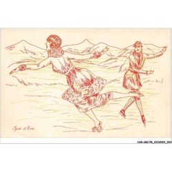 CAR-ABCP8-0717 - ILLUSTRATEUR - SPORT D'HIVER