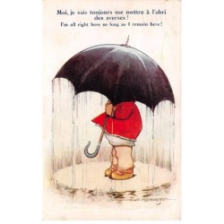 Illustrateurs - n°83765 - D. Tempest n°261 - Moi, je sais toujours me mettre à l'abri des averses