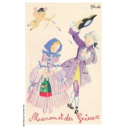 CAR-ADRP10-0481-ILLUSTRATEUR - G-DUCHE - Maman et des grieux