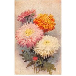 Illustrateur - n°89854 - Chrysanthemums - Chrysanthèmes