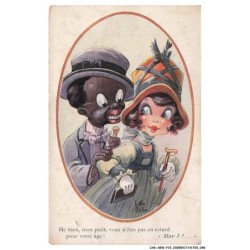 CAR-AEWP15-0821-ILLUSTRATEUR - Le negre amoureux par little pitche