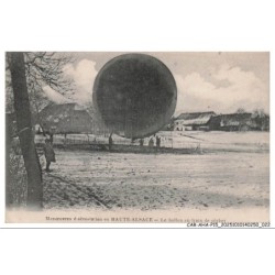 CAR-AHAP15-0787-AVIONS - Manoeuvres d'aeroslation en haute-alsace - Le ballon entrain de sécher