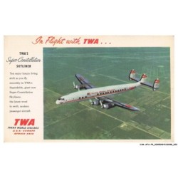 CAR-AFAP4-0205-AVIATION - In Flight with TWA