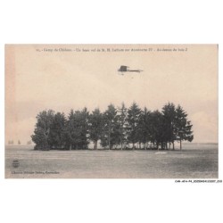 CAR-AFAP4-0223-AVIATION - Camp de Chalons - Un beau vol de M - H Latham sur Antoinette IV