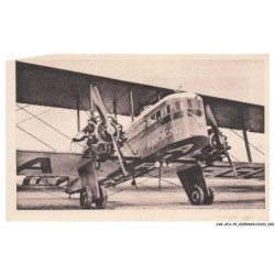 CAR-AFAP4-0236-AVIATION - AIR-UNION - Goliath - Farman - 12 Passagers - Equipe pour vols de Nuit