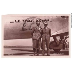 CAR-AFAP4-0240-AVIATION - DORET ET LE BRIX - recordmen du Monde - TRAIT D'UNION