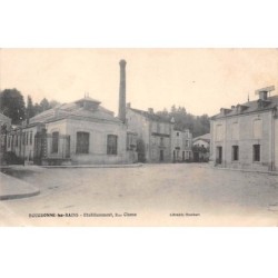 52 - BOURBONNE LES BAINS - SAN46351 - Etablissement, 2ème Classe - Pli