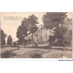 CAR-ABDP6-52-0628 - CHALINDREY - RUE DE LA REPUBLIQUE