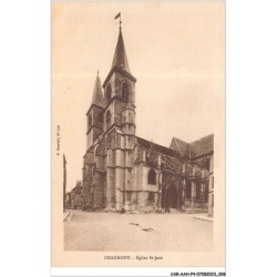 CAR-AAHP4-52-0288 - CHAUMONT - église st-jean