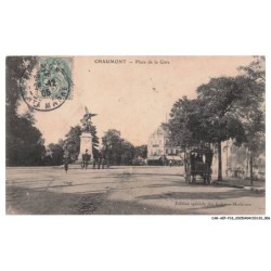 CAR-AEPP18-0970-52 - CHAUMONT - Place de la Gare
