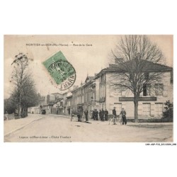 CAR-ADPP10-0624-52 - MONTIER-EN-DER - Rue de la gare