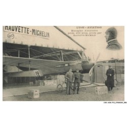 CAR-ACMP15-1115-AVIATION - LYON-AVIATION - Monoplan ANTOINETTE - HAUVETTE-MICHELIN