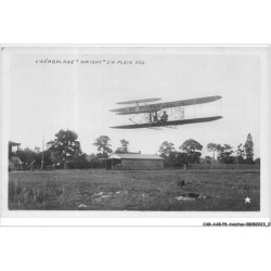 CAR-AARP6-0428 - AVIATION - L'aéroplane WRIGHT en plein vol