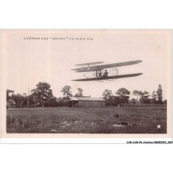CAR-AARP6-0430 - AVIATION - L'aéroplane WRIGHT en plein vol