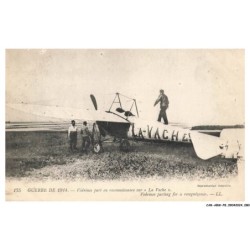 CAR-ABWP8-0745-AVIATION - guerre de 1914 - védrines part en reconnaissance sur la vache
