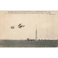 CAR-ABPP6-0509-AVIATION - GRANDE SEMAINE D'AVIATION DE LA CHAMPAGNE - Un virage d'Etienne Bunau-Varilla