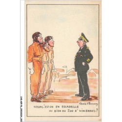 CAR-ABPP6-0503-AVIATION - Voyons - est-on en escadrille ou bien au zoo d'vincent