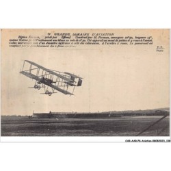 CAR-AARP6-0497 - AVIATION - GRANDE SEMAINE D'AVIATION - Biplan FARMAN piloté par EFFIMOF