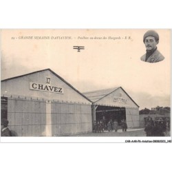 CAR-AARP6-0498 - AVIATION - GRANDE SEMAINE D'AVIATION - Paulban au-dessus  des hangards