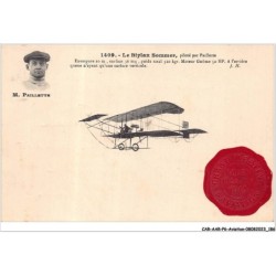 CAR-AARP6-0521 - AVIATION - Le Biplan Sommer piloté par Paillette
