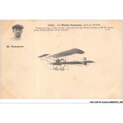 CAR-AARP6-0522 - AVIATION - Le Biplan Sommer piloté par Paillette