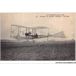 CAR-AARP6-0467 - AVIATION - La conquête de l'air - Aéroplane du Capitaine FERBER