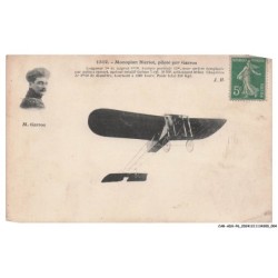 CAR-ADXP6-0251-AVIATION - M GARROS - LE MONOPLANE BLERIOT PILOTE PAR GARROS