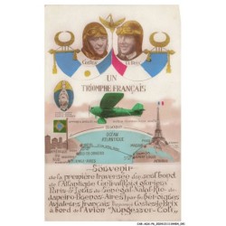 CAR-ADXP6-0281-AVIATION - UN TRIOMPHE FRANCAIS - COSTES - LE BRIX