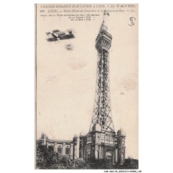 CAR-ADXP6-0330-AVIATION - GRANDE SEMAINE D'AVIATION A LYON - NOTRE-DAME-DE-FOURVIERE ET LE RESTAURANT GAY