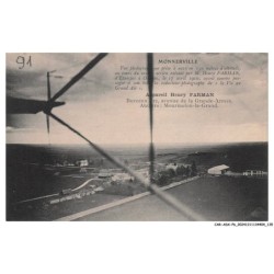 CAR-ADXP6-0328-AVIATION - MONNERVILLE - VUE PHOTOGRAPHIQUE - HENRY FARMAN