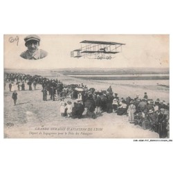 CAR-ADWP17-0941-AVIATION - Grande semaine d'aviation de lyon - Départ de legagneux pour le prix des passagers