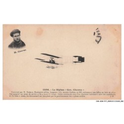 CAR-ADWP17-0964-AVIATION - M-chavez - Le biplan geo chavez