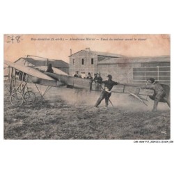 CAR-ADWP17-0942-AVIATION - Buc-aviation - Aérodrome blériot - Essai du moteur avant le départ