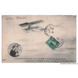 CAR-ADWP17-0978-AVIATION - L'aviation militaire aux grandes manoeuvres de picardie - Le lieutenant de caumont