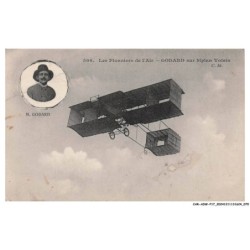 CAR-ADWP17-0958-AVIATION - Les pionniers de l'air - Godard sur biplan voisin