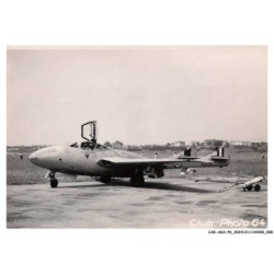 CAR-ADXP6-0253-AVIATION - CARTE PHOTO SOUPLE - DE HAVILLAND VAMPIRE