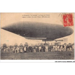 CAR-AARP6-0512 - AVIATION - Le dirigeable Le Lebaudy au camp de châlons