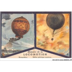 CAR-AARP6-0465 - AVIATION - Histoire de la locomotion - Montgolfière - Ballon sphérique moderne