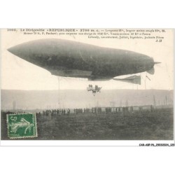 CAR-ABPP6-0521-AVIATION - Le Dirigeable - republique - 3700m
