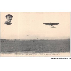 CAR-AARP6-0491 - AVIATION - GRANDE SEMAINE D'AVIATION - Molon sur Monoplan Blériot