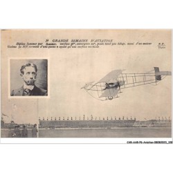 CAR-AARP6-0492 - AVIATION - GRANDE SEMAINE D'AVIATION - Biplan Sommer par SOMMER