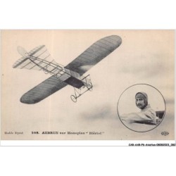 CAR-AARP6-0469 - AVIATION - AUBRUN sur monoplane Blériot