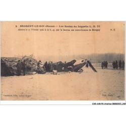 CAR-AARP6-0437 - AVIATION - BRABANT-LE-ROI - Les restes du Zeppelin L Z 77