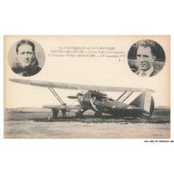 CAR-ABWP8-0748-AVIATION - les vainqueurs de l'atlantique