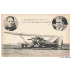 CAR-ABWP8-0749-AVIATION - les vainqueurs de l'atlantique